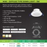 Panasonic Mini SMD Light 5W