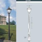 Single Tobia Ricu Pole Garden Light