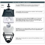Tobia Wall Lantern Components