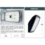 germana External Flood Light Technical Details