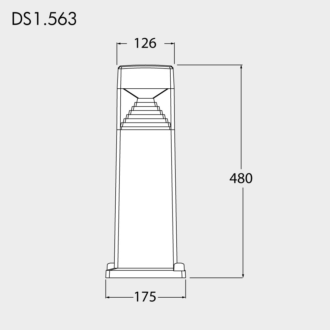 Ester 500 Lighting Bullard Dimensions