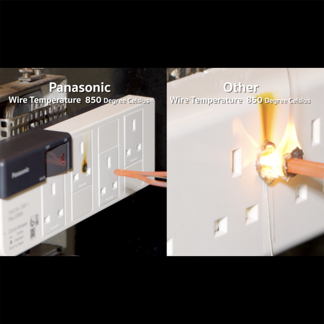 Fire retardant test fire extinguish within 20 seconds in the glow wire test at 850 degree centigrade