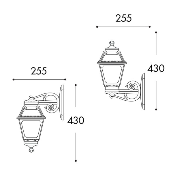 Fumagalli Bisso mary Outdoor Wall Light