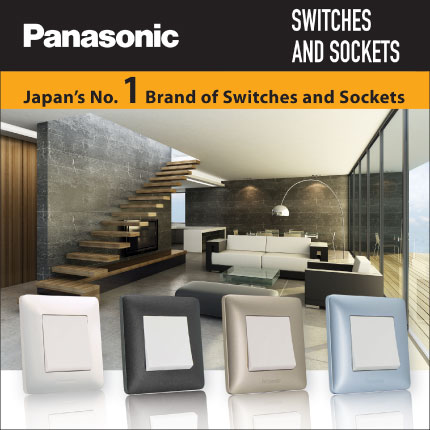 Panasonic simplus switches with premium background