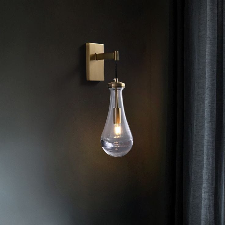 Modern Luxury Water Drop Wall Lamp