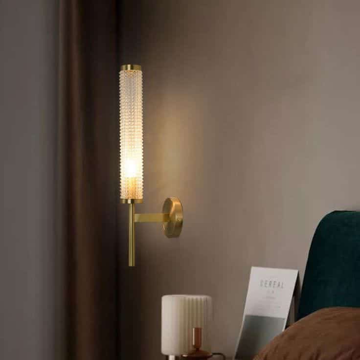 Nordic Glass Long Pole Luxury Wall Lamp