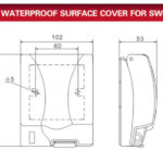 1G Weatherproof Cover IP55 sizes
