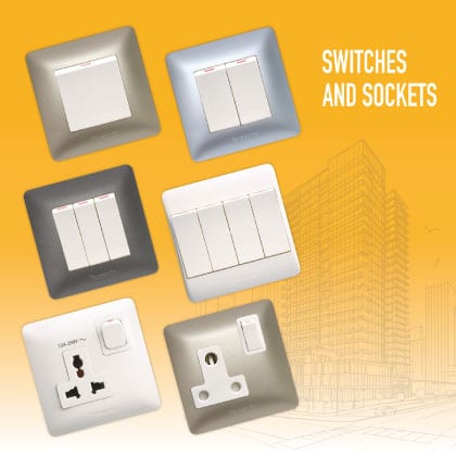 Simplus Switches and Sockets