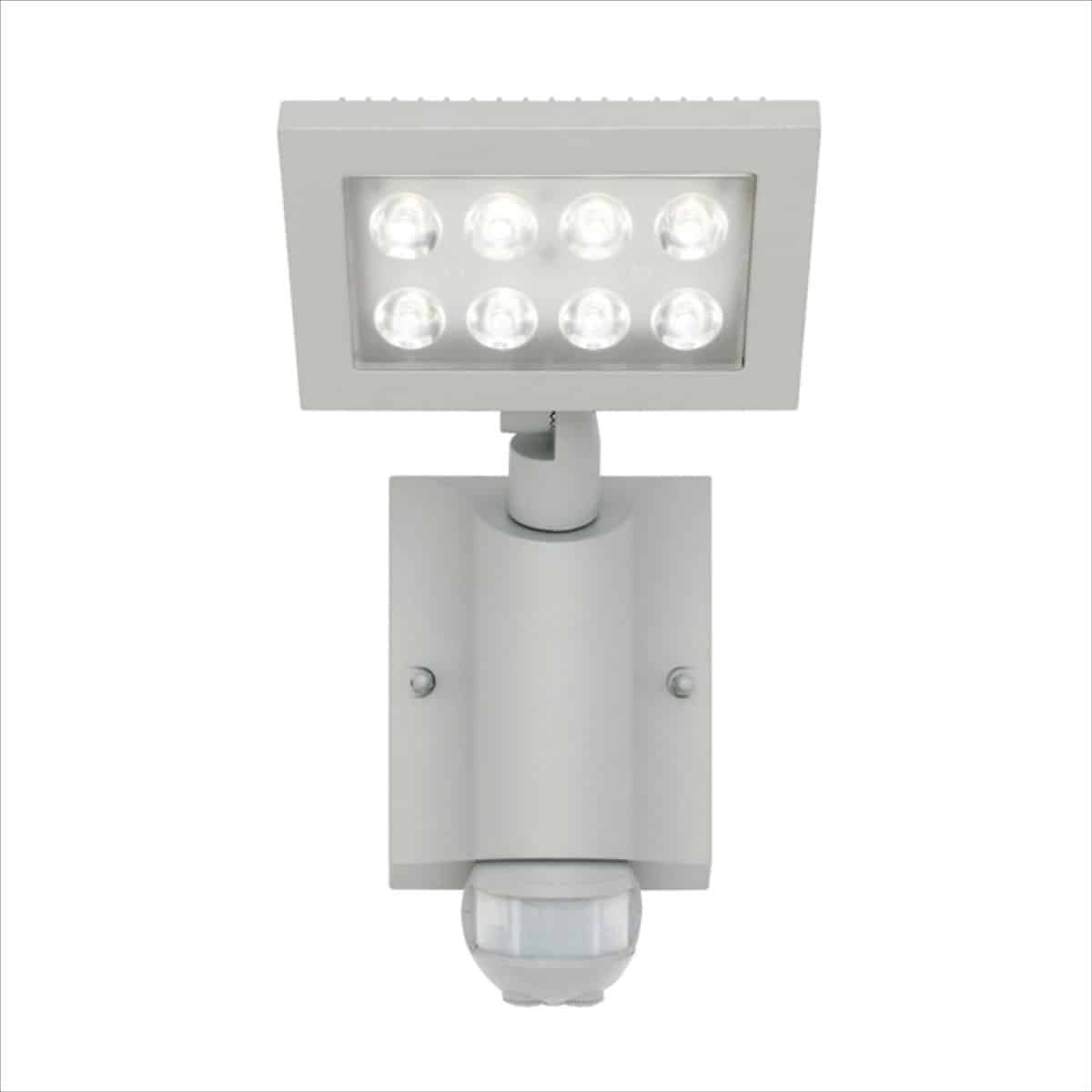 NEVADA Outdoor Wall Light with motion sensor Silver Color