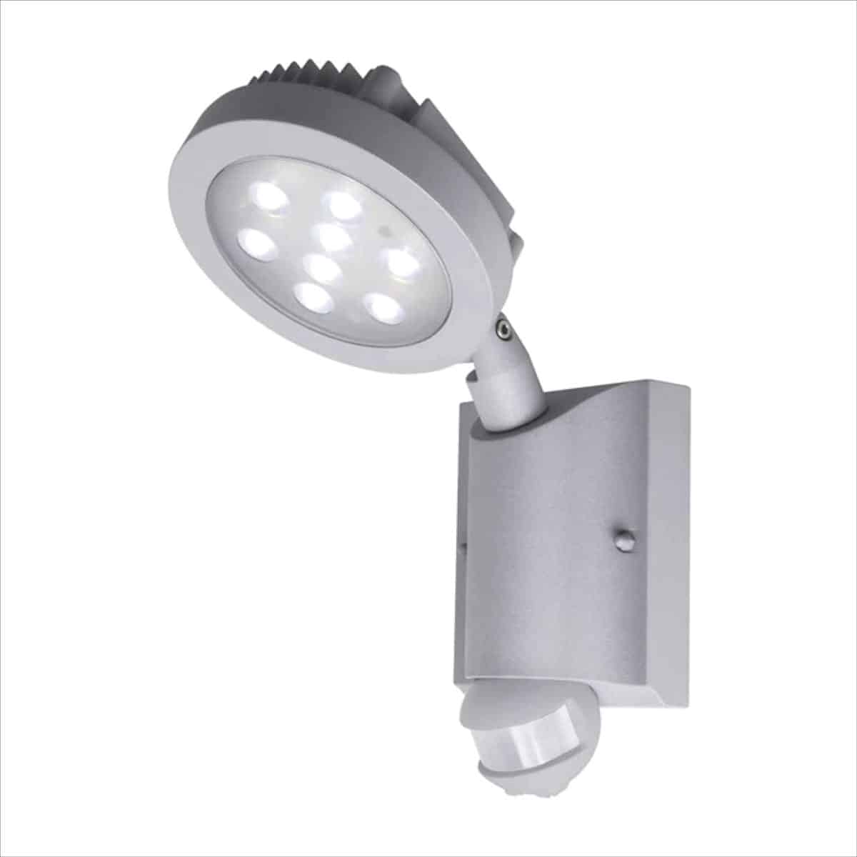 NEVADA Outdoor Wall Light with motion sensor-6102S Silver Color