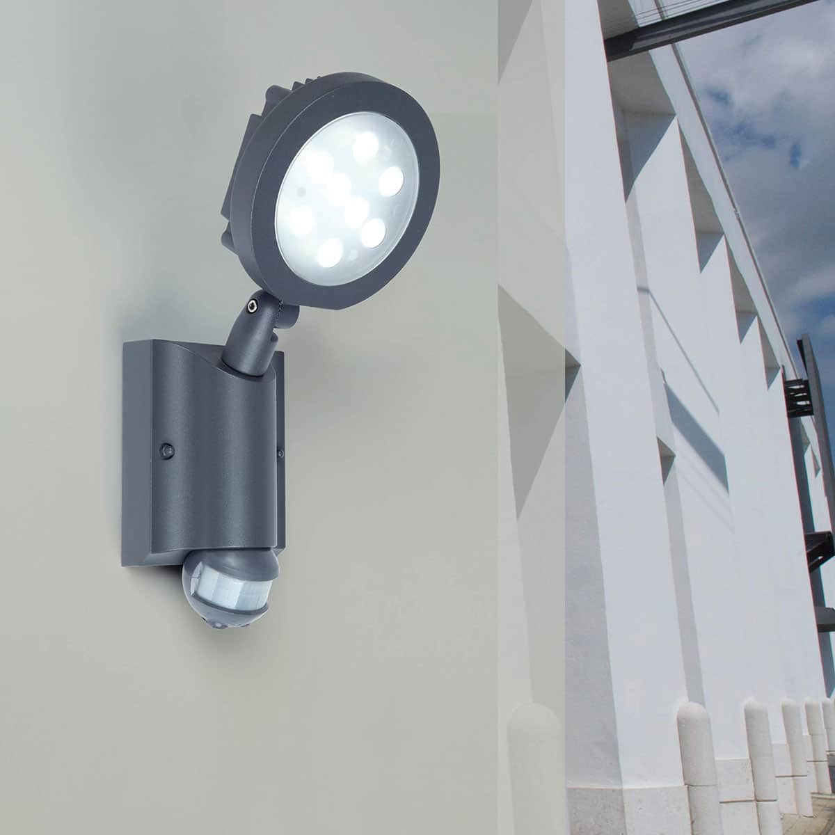 NEVADA Outdoor Wall Light with motion sensor-6102S Colour