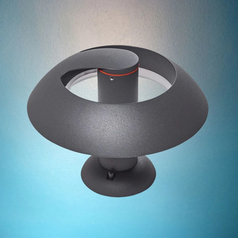Spril outdoor Wall-Top Light-2253M Grey Colour