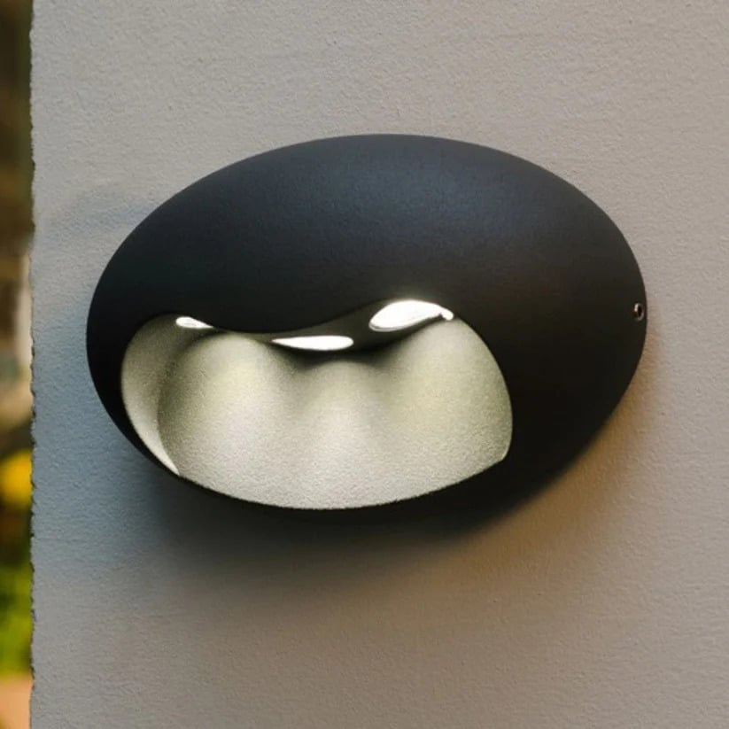 Eyes Outdoor Wall Light-1860 Grey Color