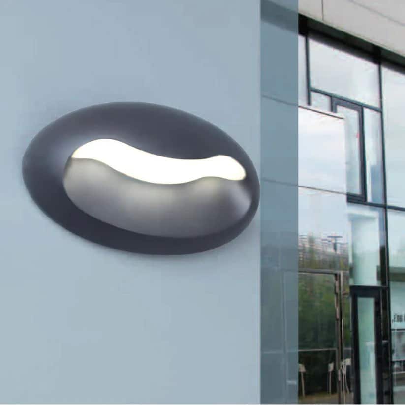 Eyes Outdoor Wall Light-1860L Black Color