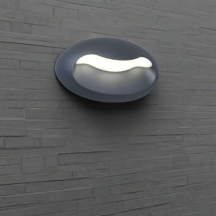 Eyes Outdoor Wall Light-1860L Black Colour