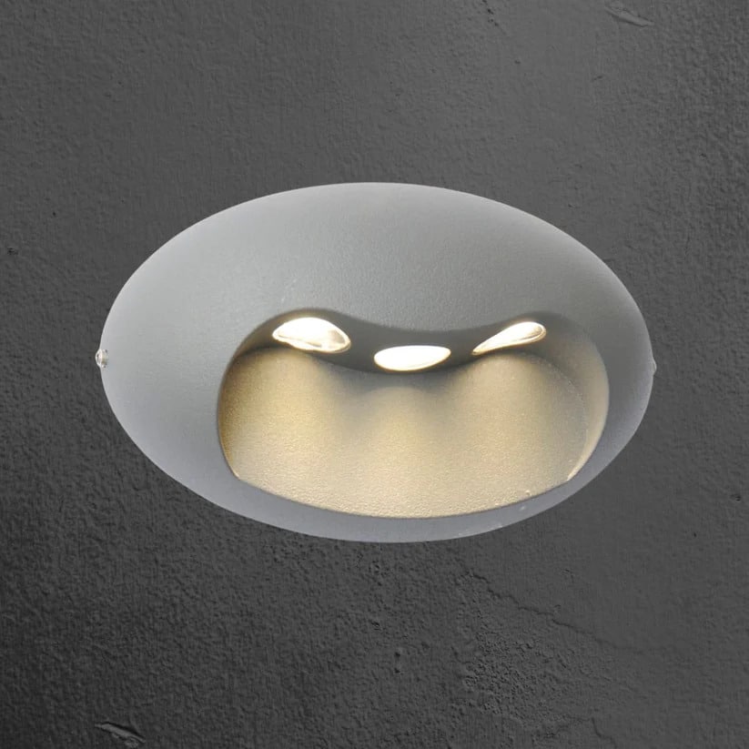 Eyes Outdoor Wall Light-1860 Silver Color