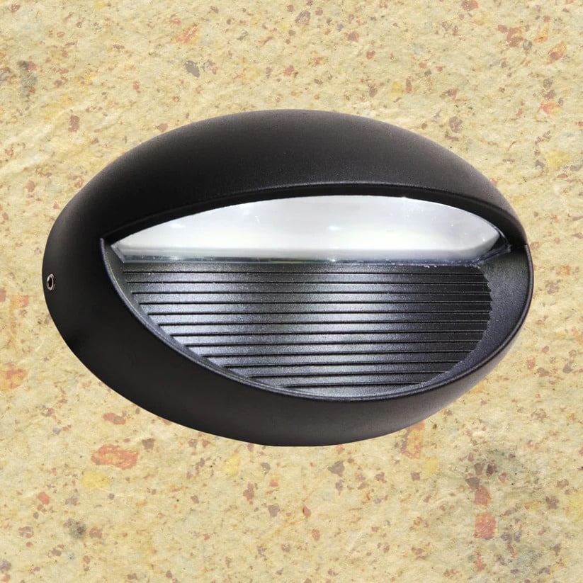 Eyes Outdoor Wall Light-1868 Black colour