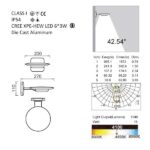 Ghost Outdoor Wall Light-2256S technical details