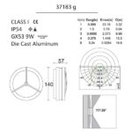 Mini TITAN Outdoor Light-37183 g technical details