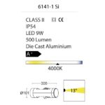 CYLIN Outdoor Wall Light-6141-1 technical details