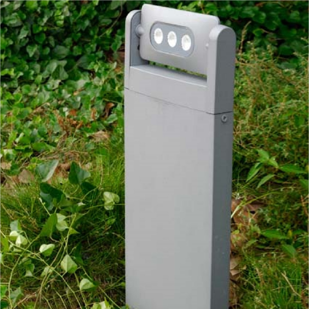 MINI LEDSPOT Bollard Light-6146S-1-526 Silver Color