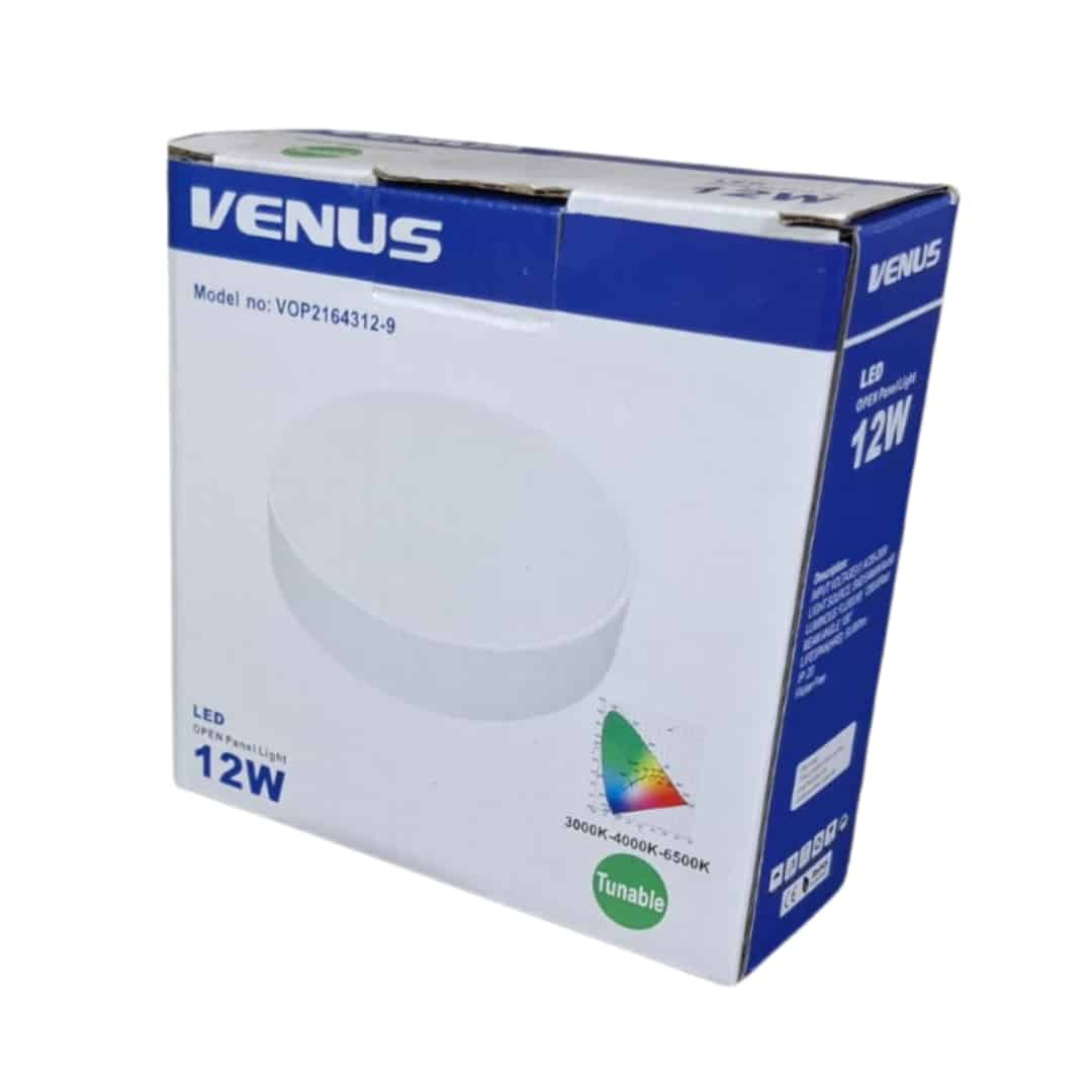 Venus LED Open Panel Light 12W Carton
