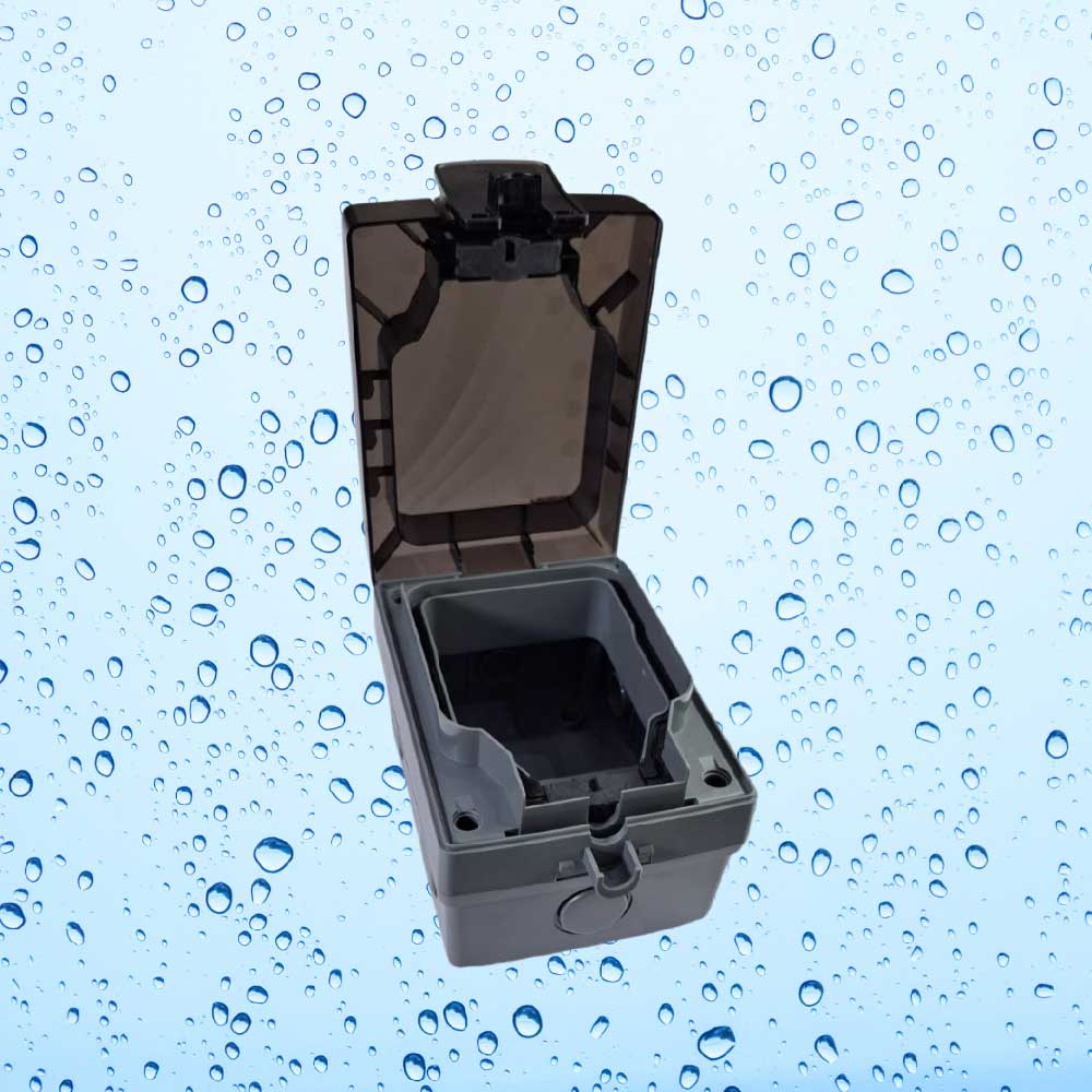 1G IP66 Weatherproof Cover