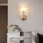 Modern Luxury Glass Bottle Wall Lamp
