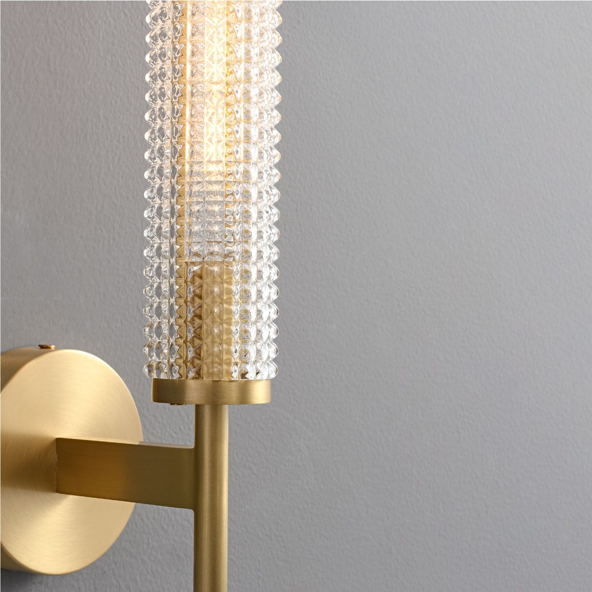 Nordic Glass Long Pole Luxury Wall Lamp-7011 SKU
