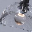 Nordic Style Mini Crystal Bowl Pendant Light-3263