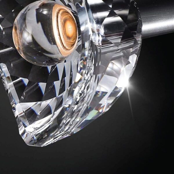 Nordic Style Mini Crystal Bowl Pendant Light-3263