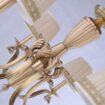 Traditional Lampshade Chandelier-3940