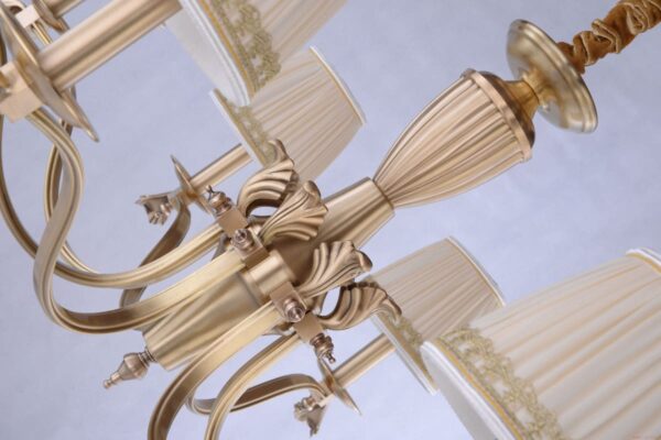 Traditional Lampshade Chandelier-3940