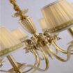 Traditional Lampshade Chandelier-3940