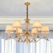 Traditional Lampshade Chandelier-3940