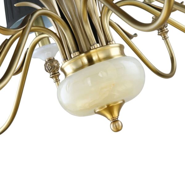 Traditional Midnight Glow Chandelier