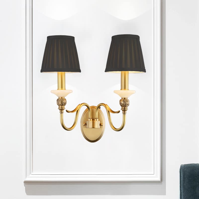 Traditional Midnight Glow Double Wall_Light