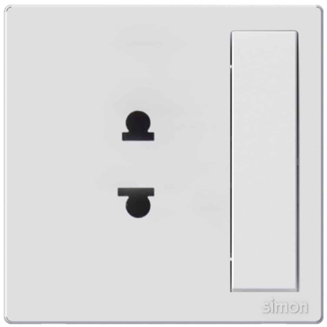 2 Pin Socket with Switch