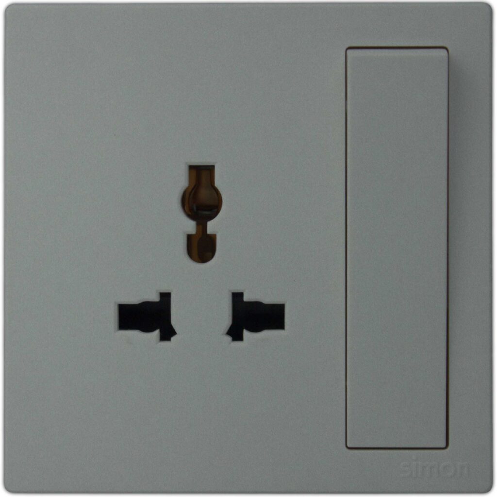 1G International Switched Socket-Color - Ecolux