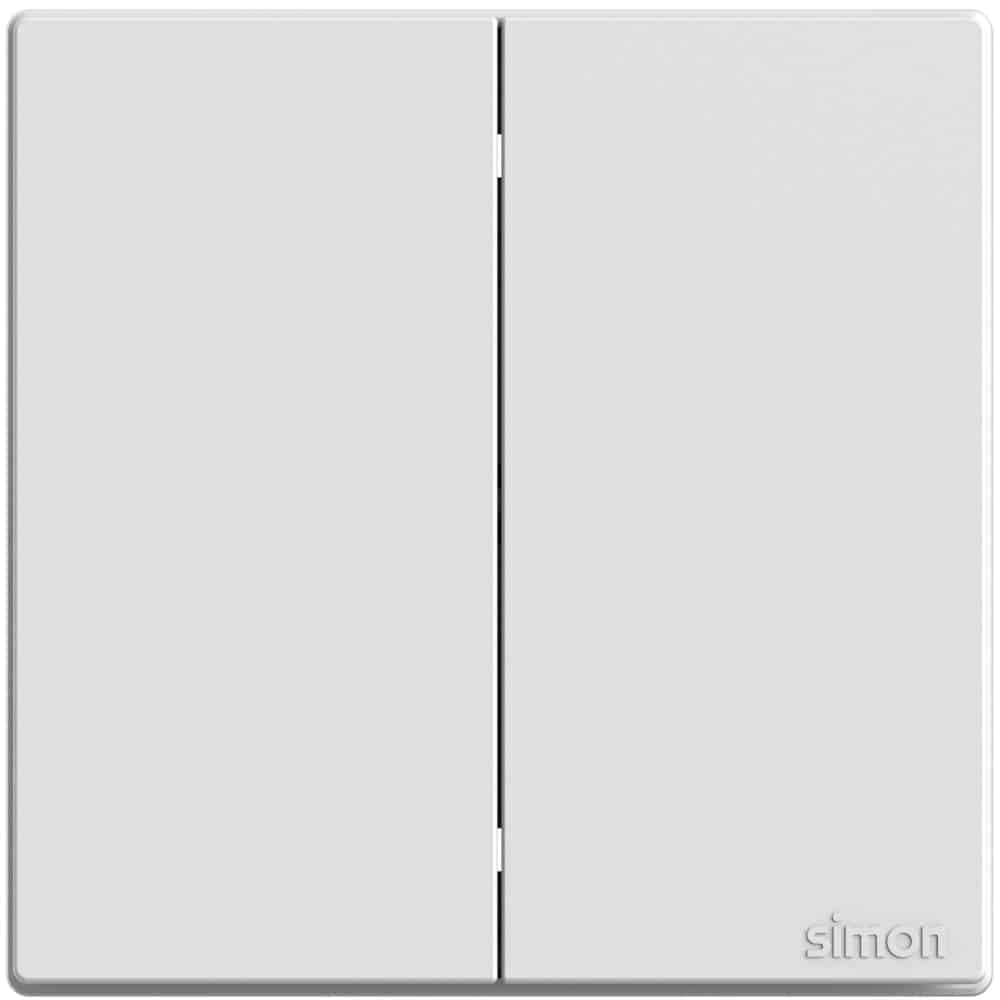 Simon 2G 1-Way SP Switch White