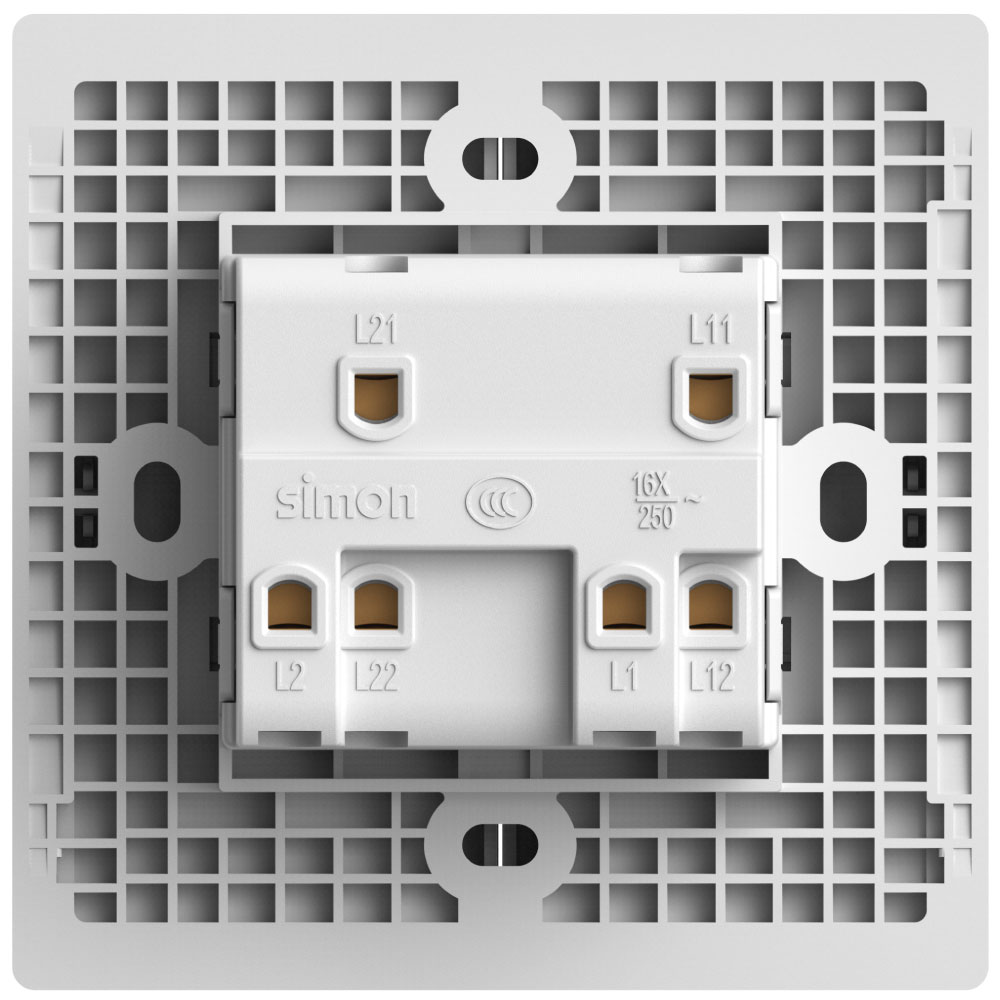 Simon 2G 2-Way SP Switch White