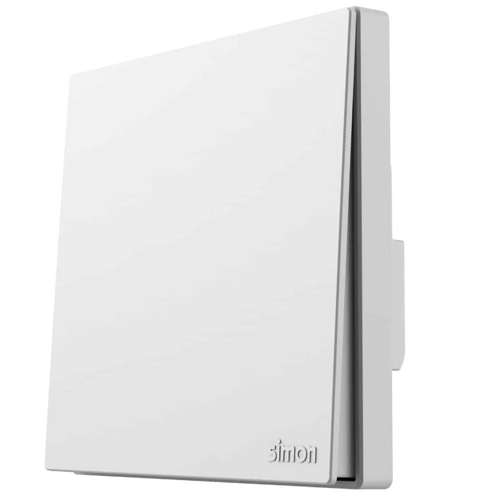 Simon 1G Intermediate SP Switch White
