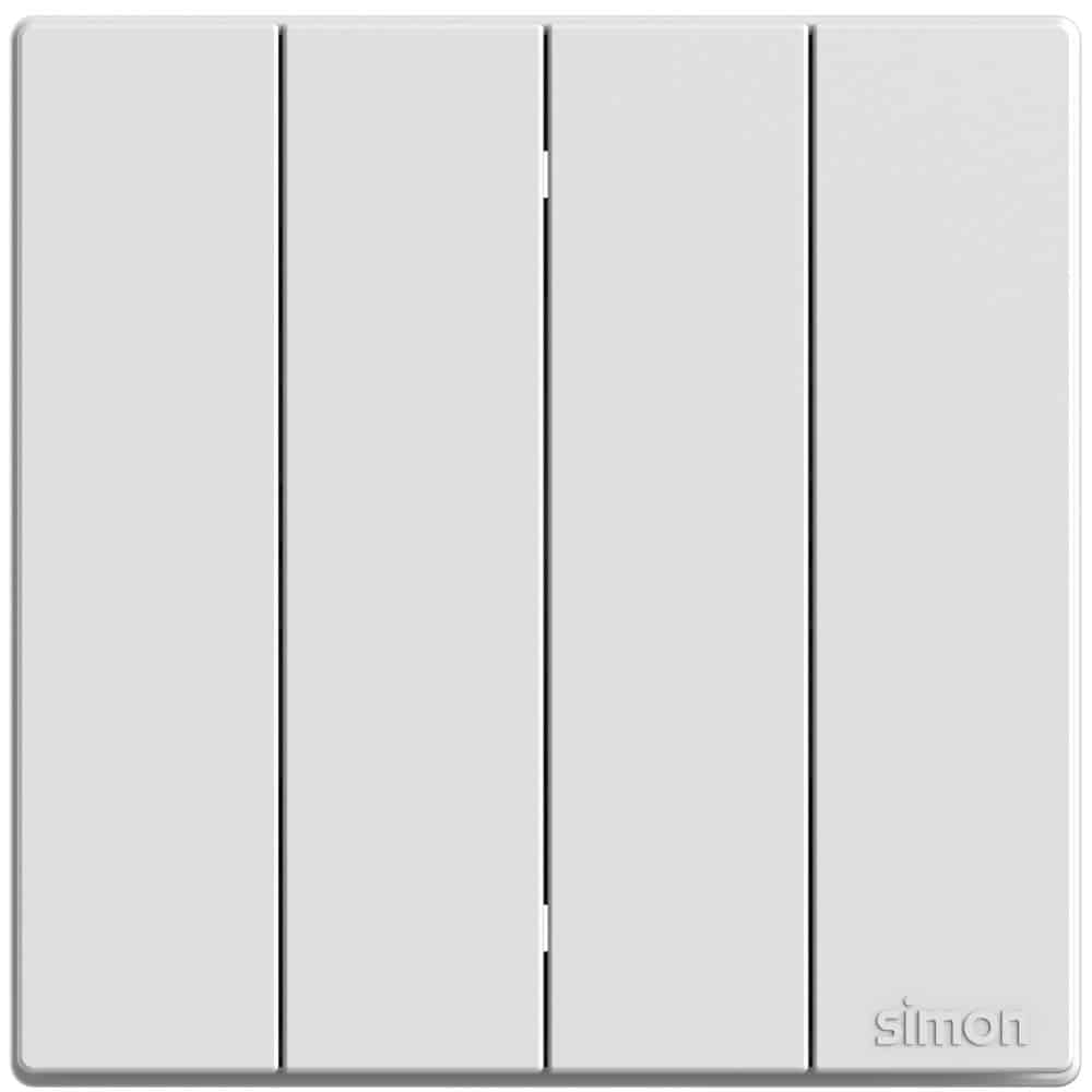 Simon 4G 1-Way SP Switch White