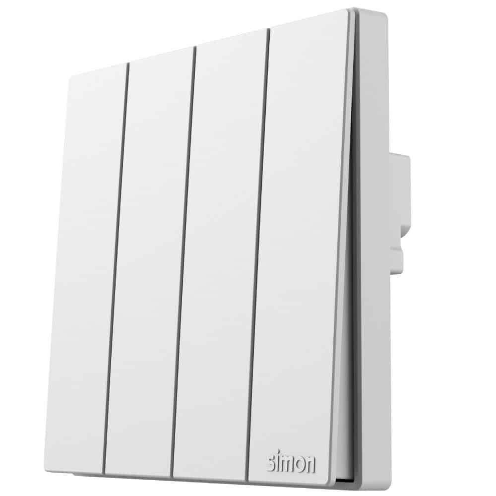 Simon 4G 1-Way SP Switch White
