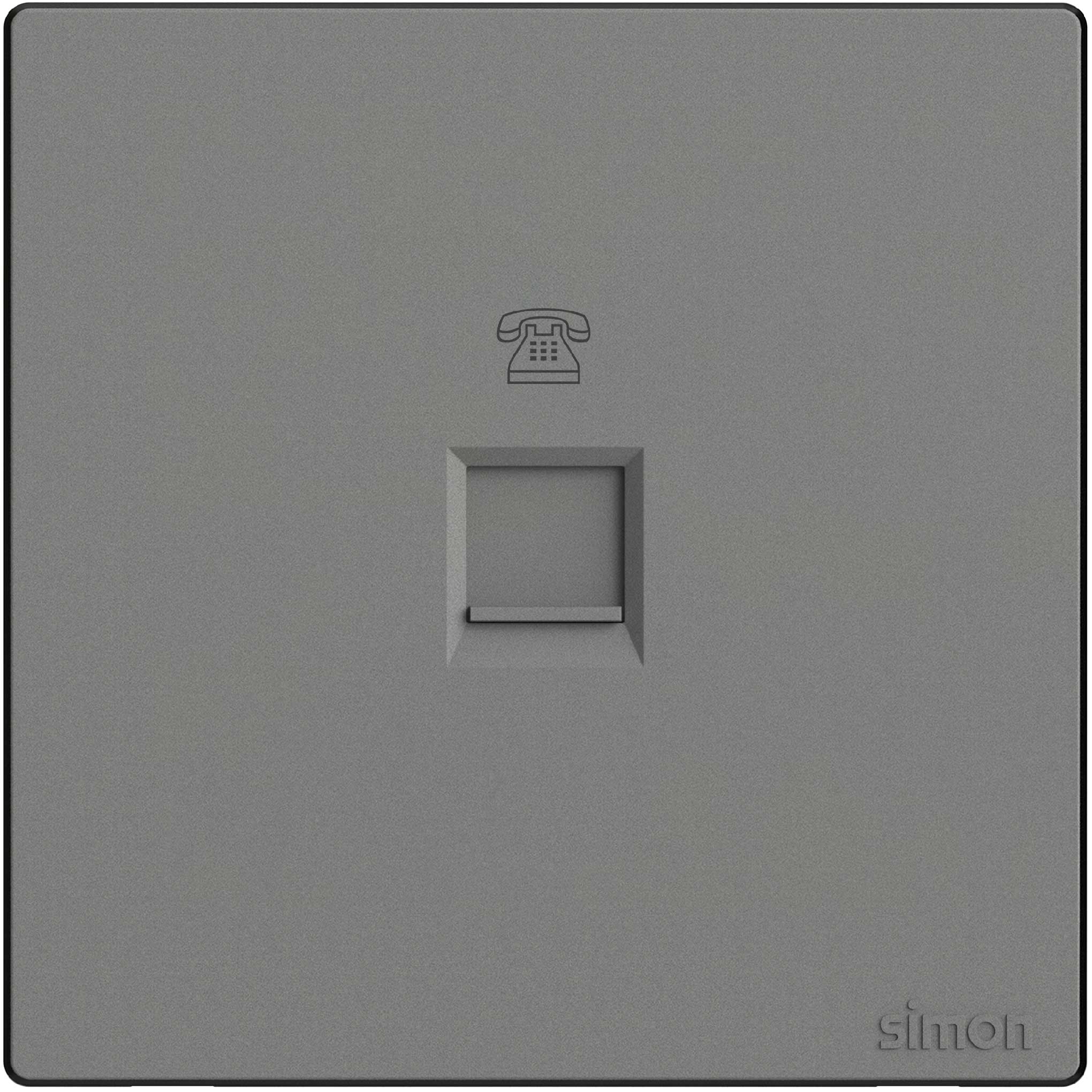 Simon 1G Telephone Outlet 6P 4C M3 Color-6K