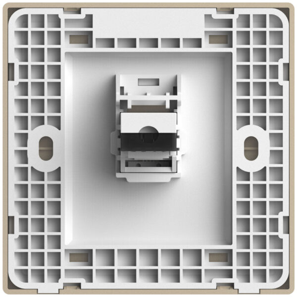 Simon 1G Telephone Outlet 6P 4C M3 Color-46