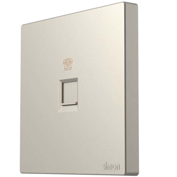 Simon 1G Telephone Outlet 6P 4C M3 Color-46