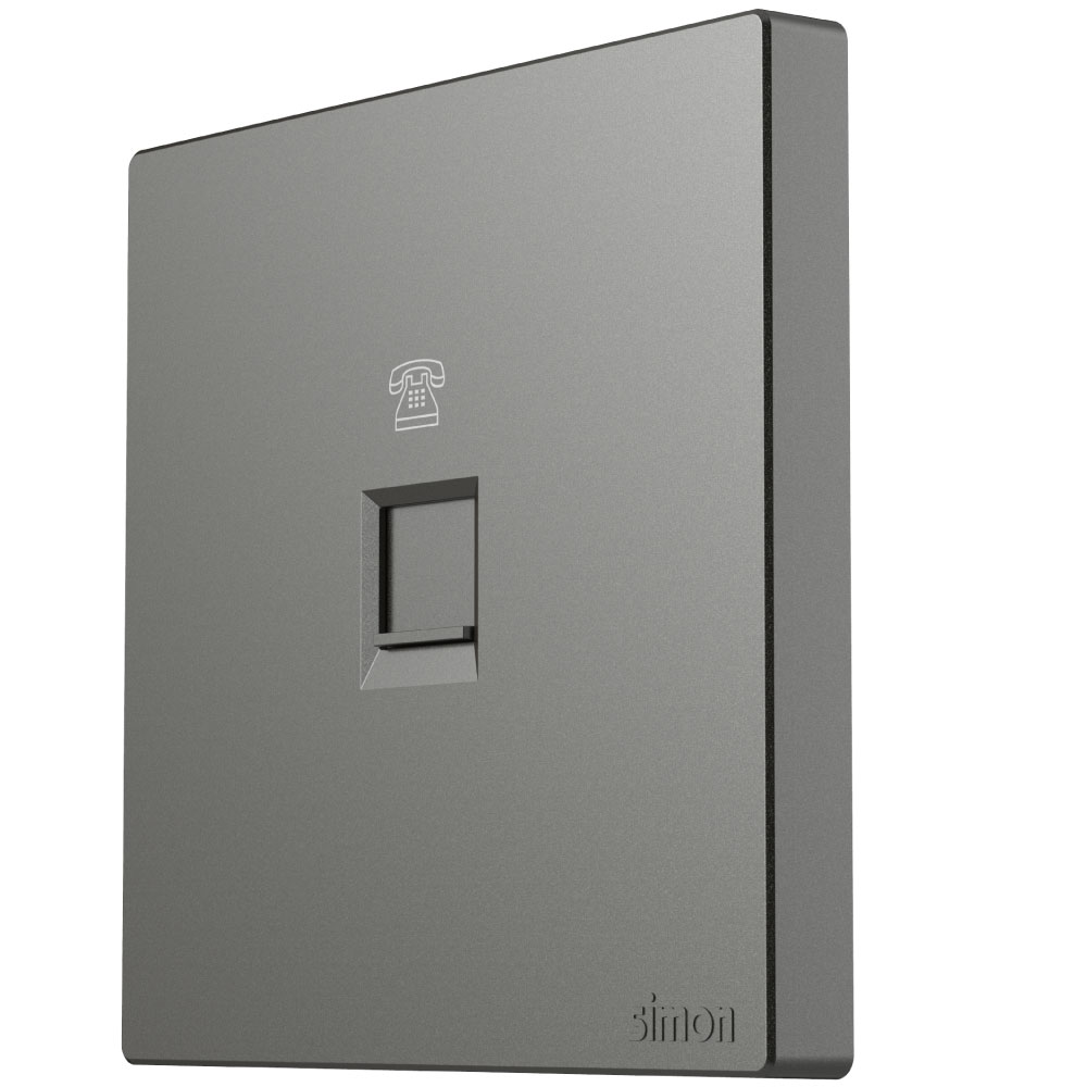 Simon 1G Telephone Outlet 6P 4C M3 Color-61