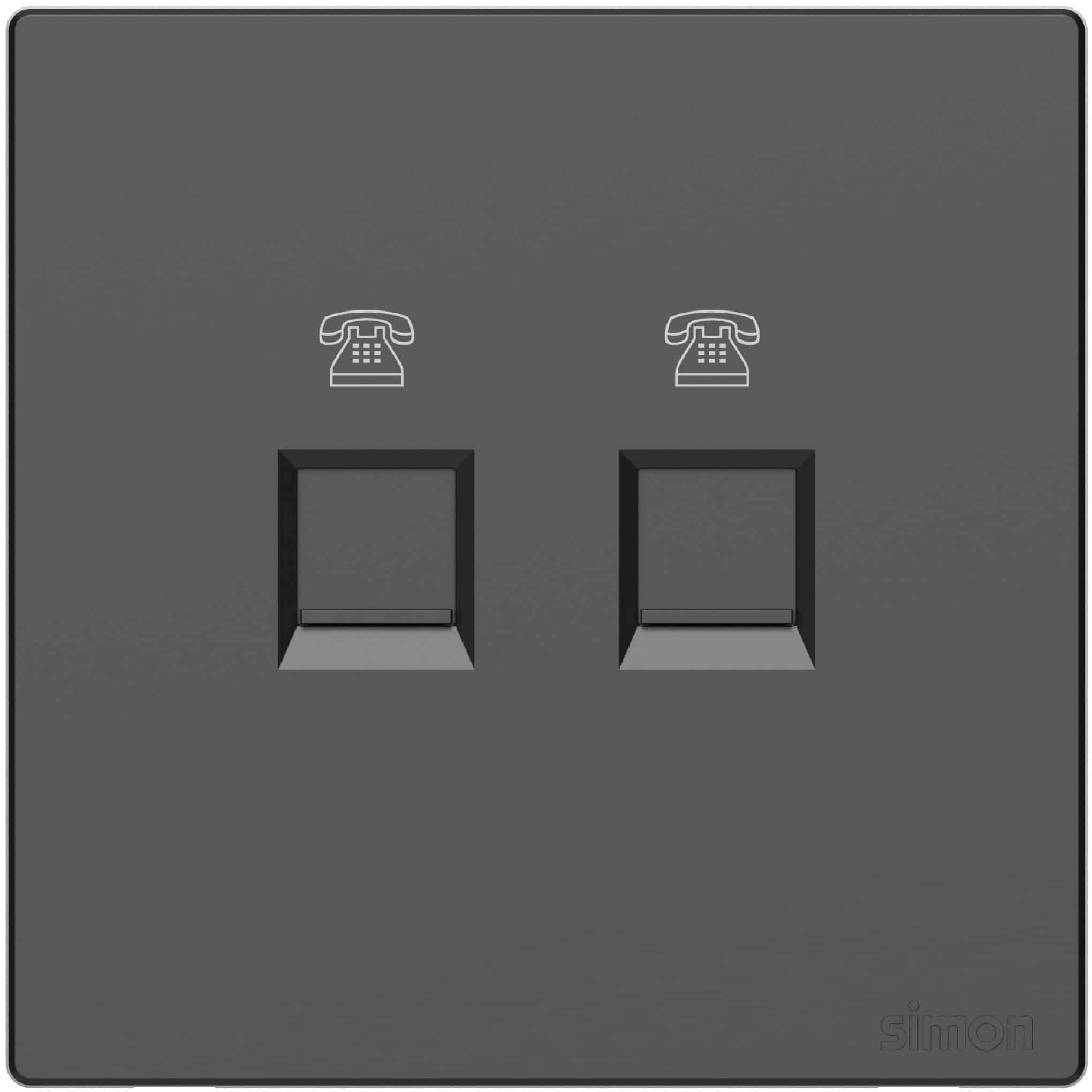 Simon 2G Telephone Outlet M3 Color-26