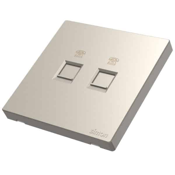 Simon 2G Telephone Outlet M3 Color-46